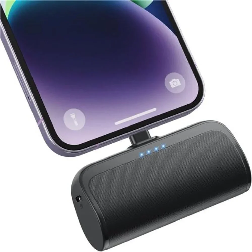 Mini Portable Charger Power Bank for iPhone,5200mAh Fast Charging iPhone